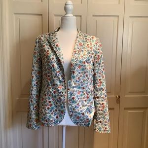 J. Crew Liberty Fabric blazer, size 8